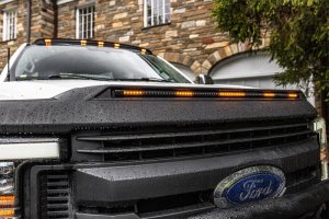 Ford F-150 Hood Deflector - Husky Liners - Lightshield PRO - Matte Black - `15-`20